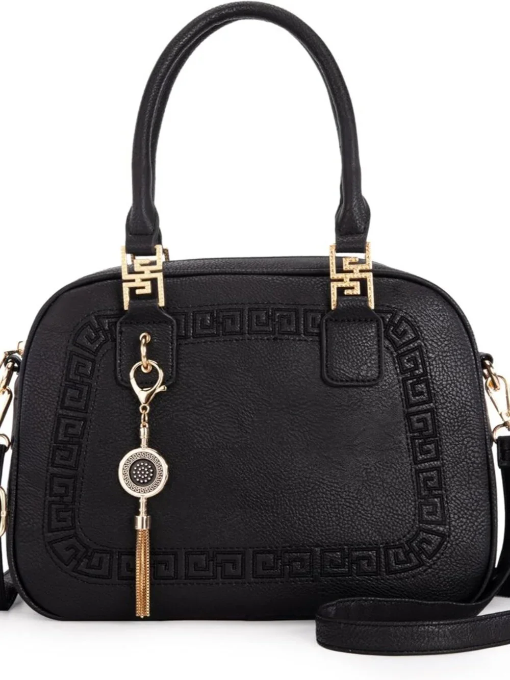 Small Purses for Women Tassel Crossbody Satchel Handbag with Detachable Shoulder